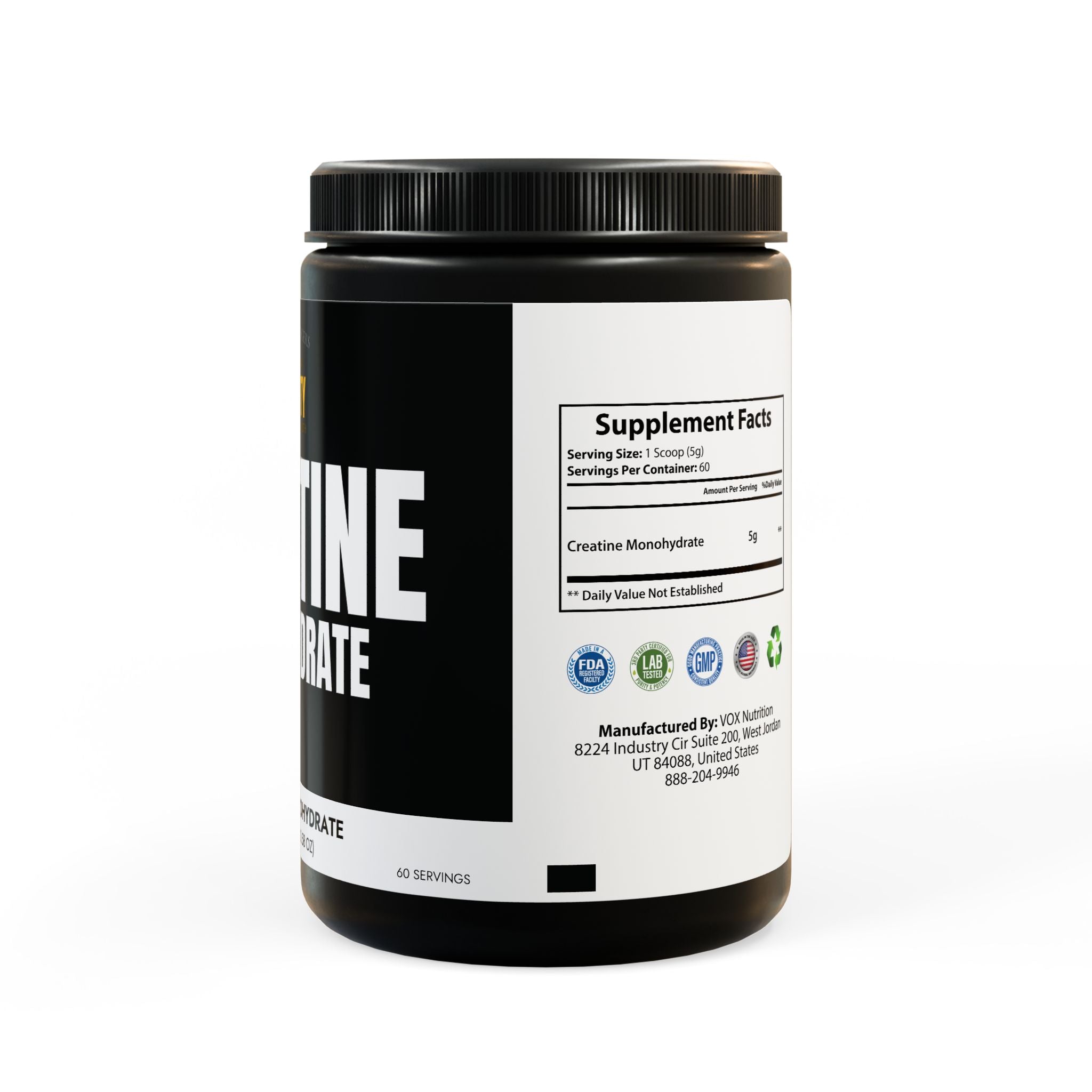 Creatine Monohydrate Supplement (300g)